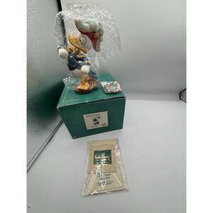 WDCC DISNEY SEA SCOUTS ADMIRAL DONALD DUCK 1994 MEMBERS SCULPTURE COA + ORIG BOX